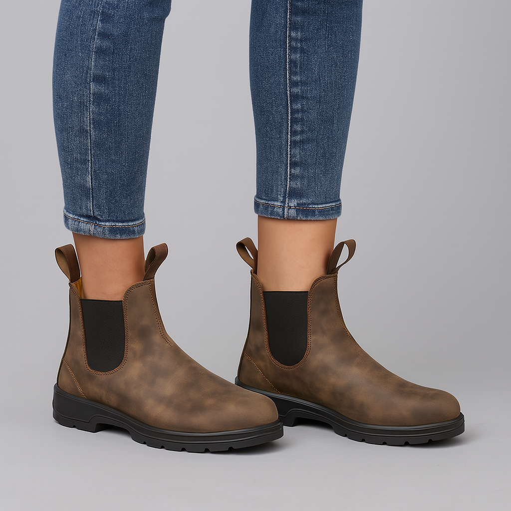 Inès – Bottines Chelsea élégantes femme