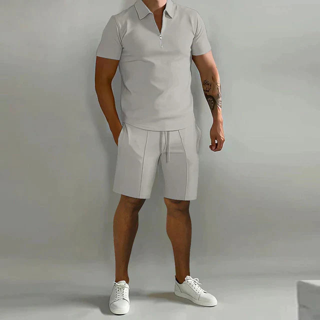 Louis – Ensemble polo et short deux pièces homme