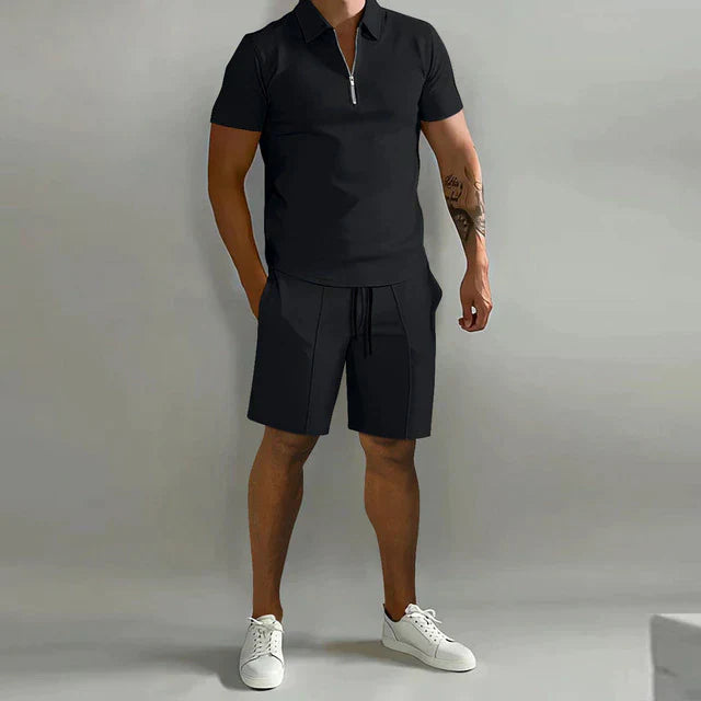 Louis – Ensemble polo et short deux pièces homme