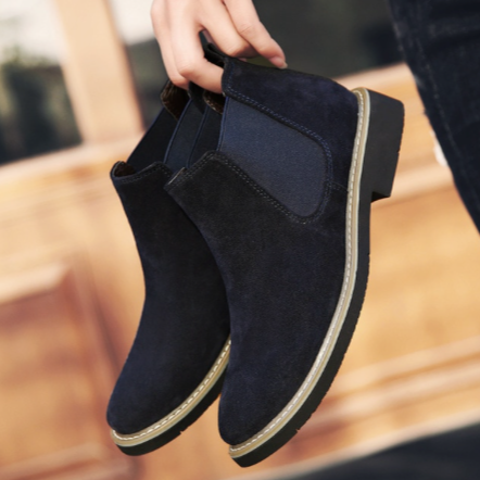 Valentin – Bottines Chelsea homme en daim