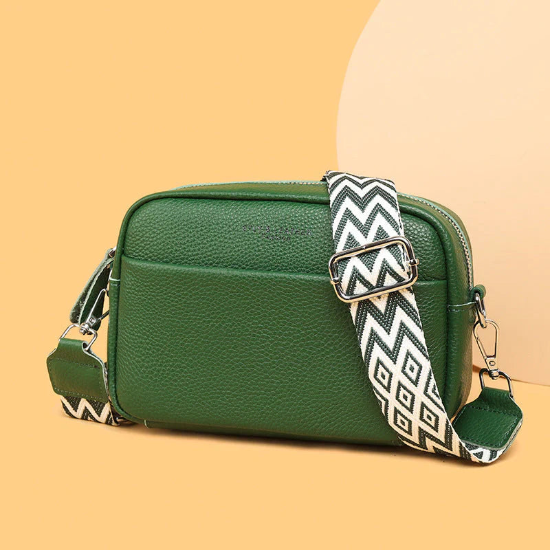 Élodie – Sac bandoulière femme en cuir