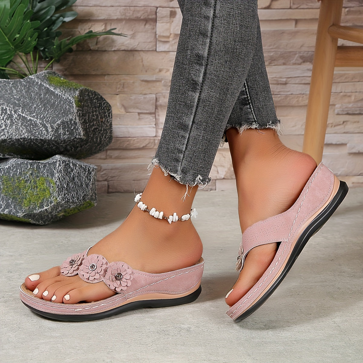 Sandales pour femme avec semelle ergonomique confort moderne et maintien souple