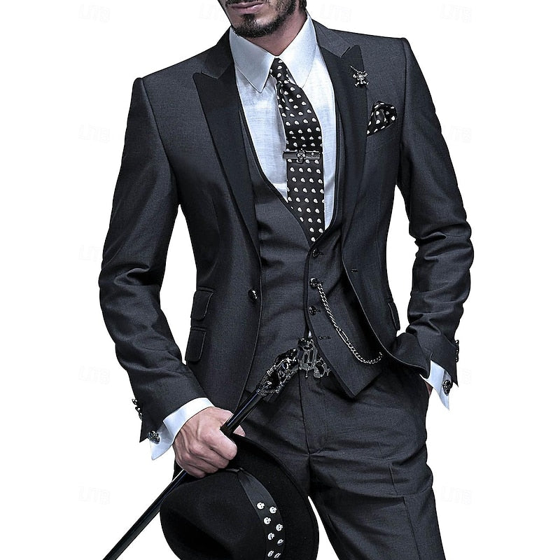 Costume trois pièces pour homme élégant et confortable en lin coupe moderne Adrien