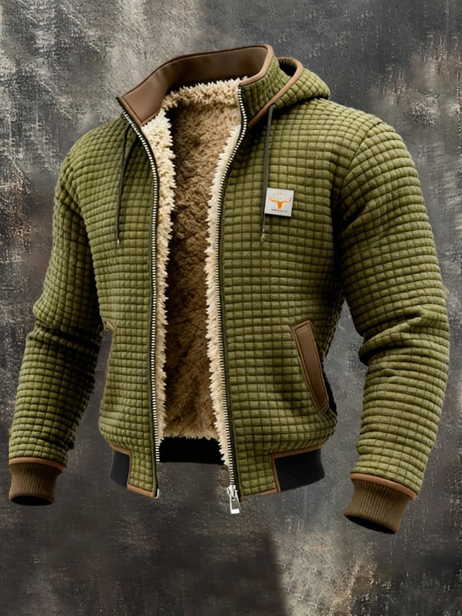 Thomas – Veste d’hiver matelassée en polaire homme