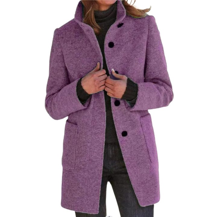 Éléonore – Manteau femme automne structuré