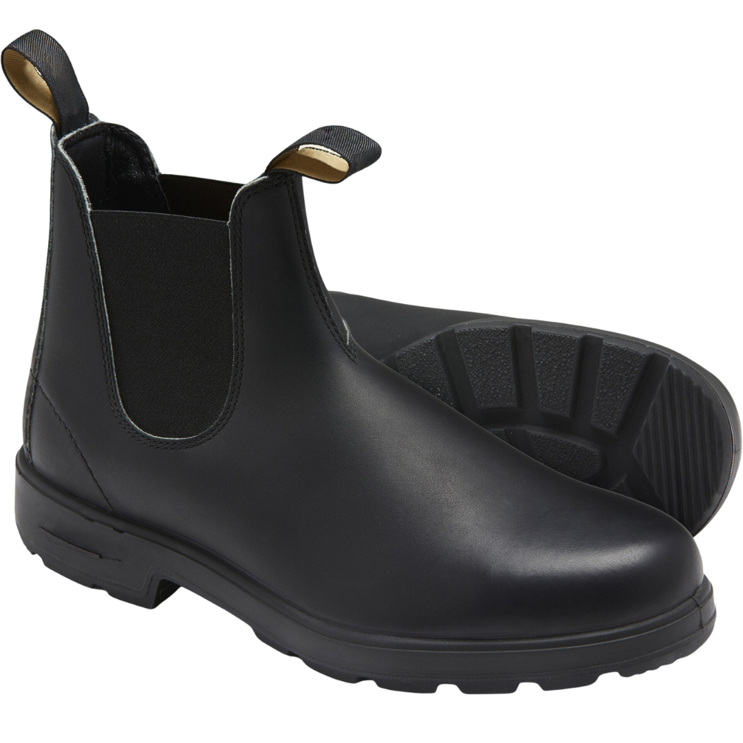 Bottines chelsea femme en cuir à semelle crantée 4