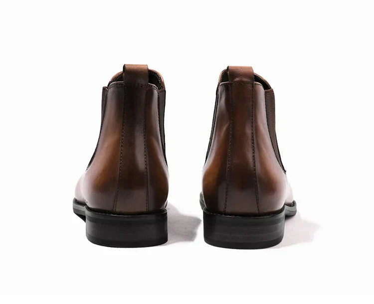 Bottines Chelsea homme en cuir 6