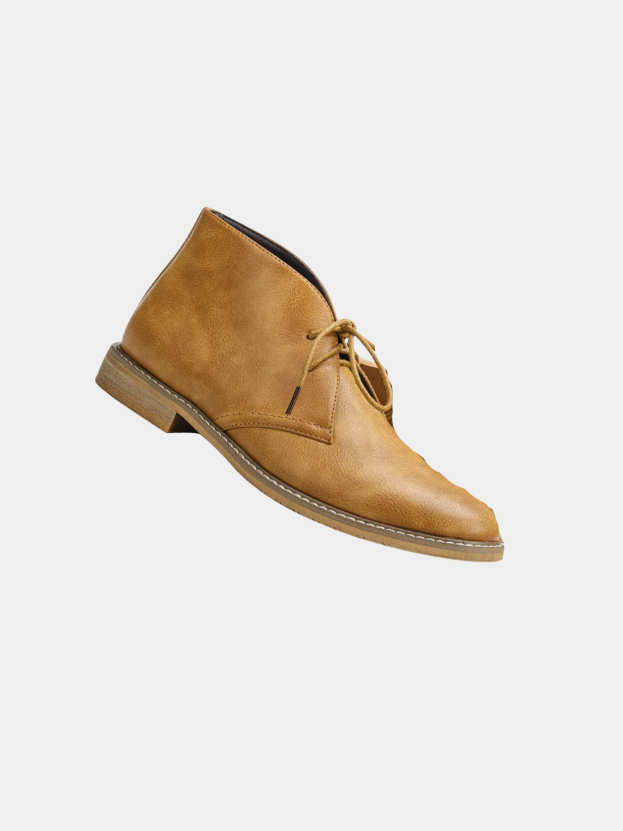 Bottines homme à lacets en cuir tige mi-haute 4