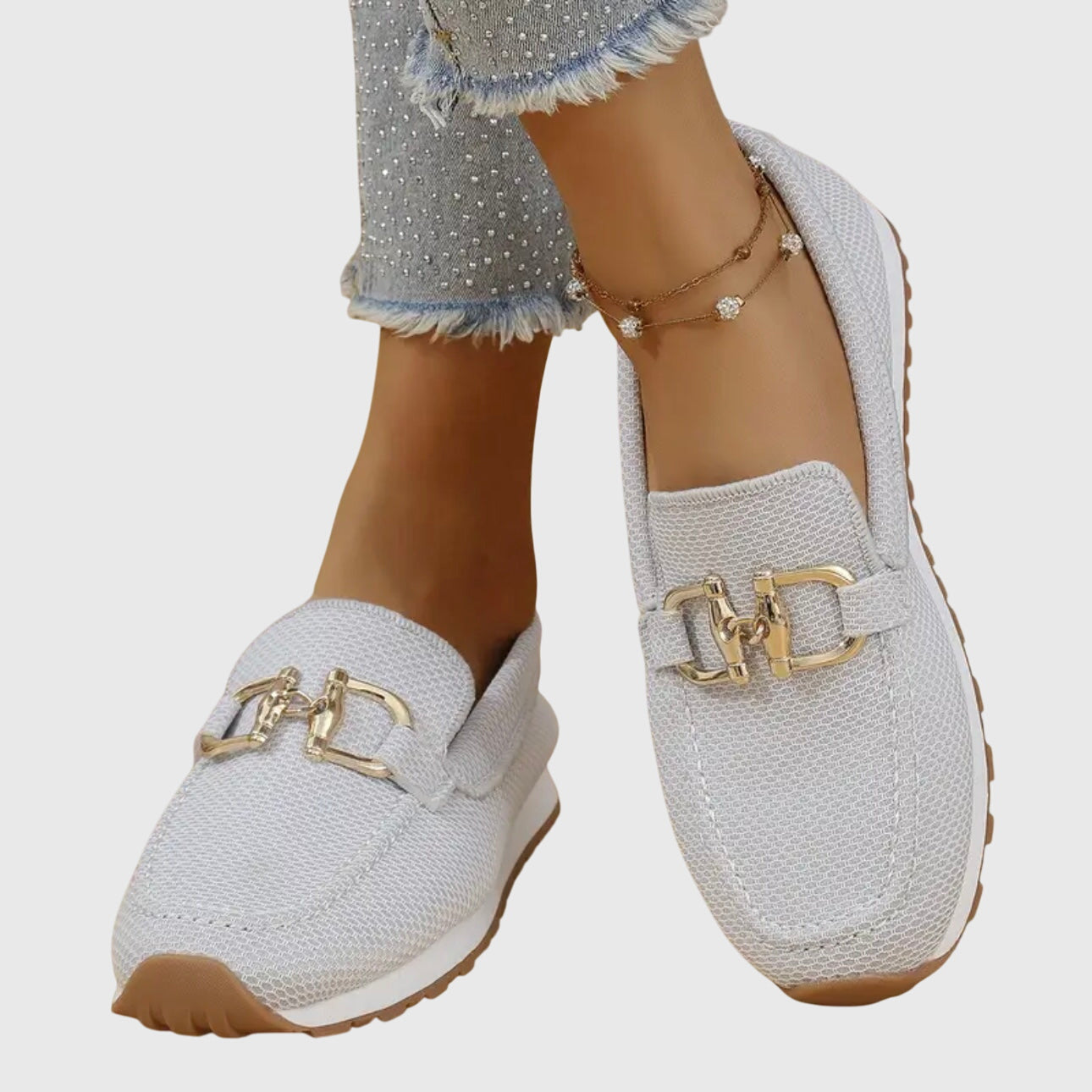 Louna – Mocassins avec détail chaîne femme