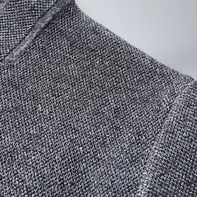 Cardigan homme en laine tricotée coupe ajustée 6