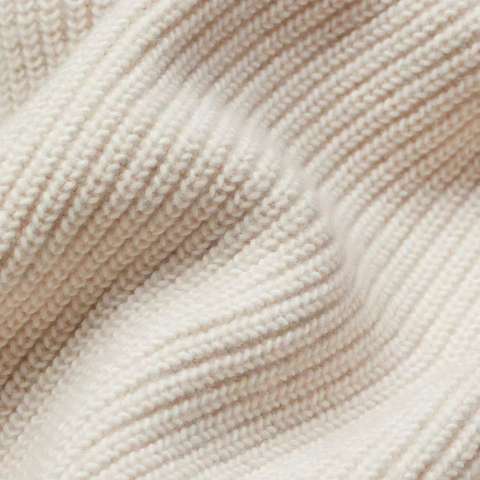 Cardigan tricoté femme ouvert devant à grosse maille et poches 4