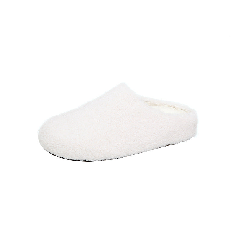 Chaussons d'hiver femme fourrés à semelle antidérapante 1