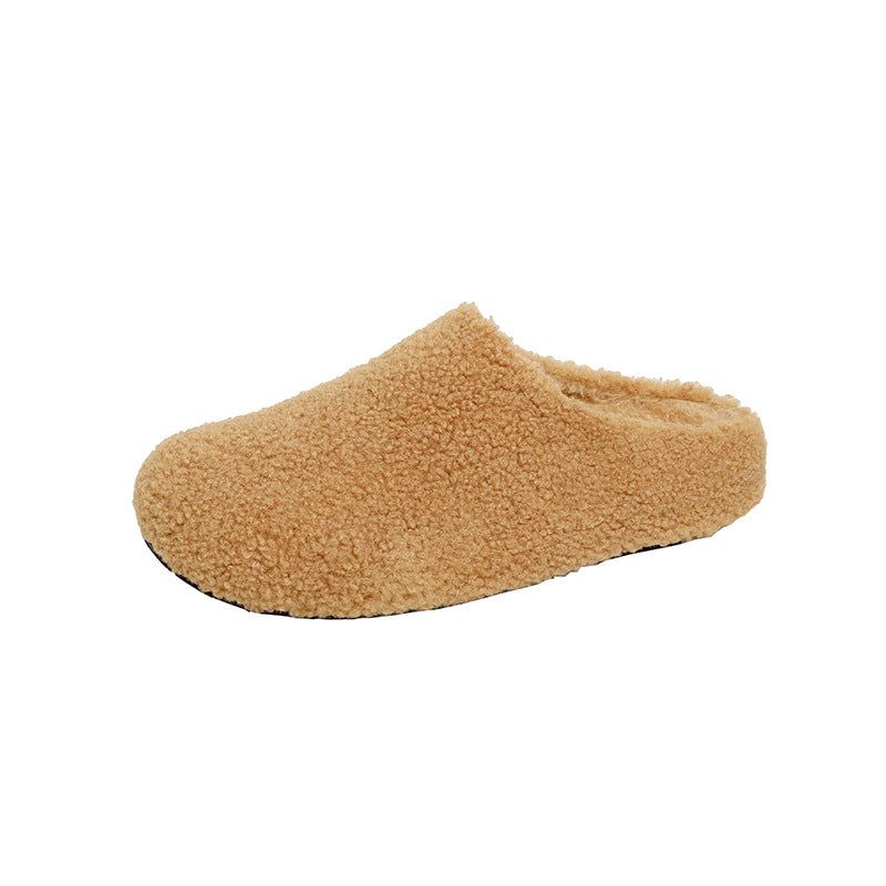 Chaussons d'hiver femme fourrés à semelle antidérapante 3