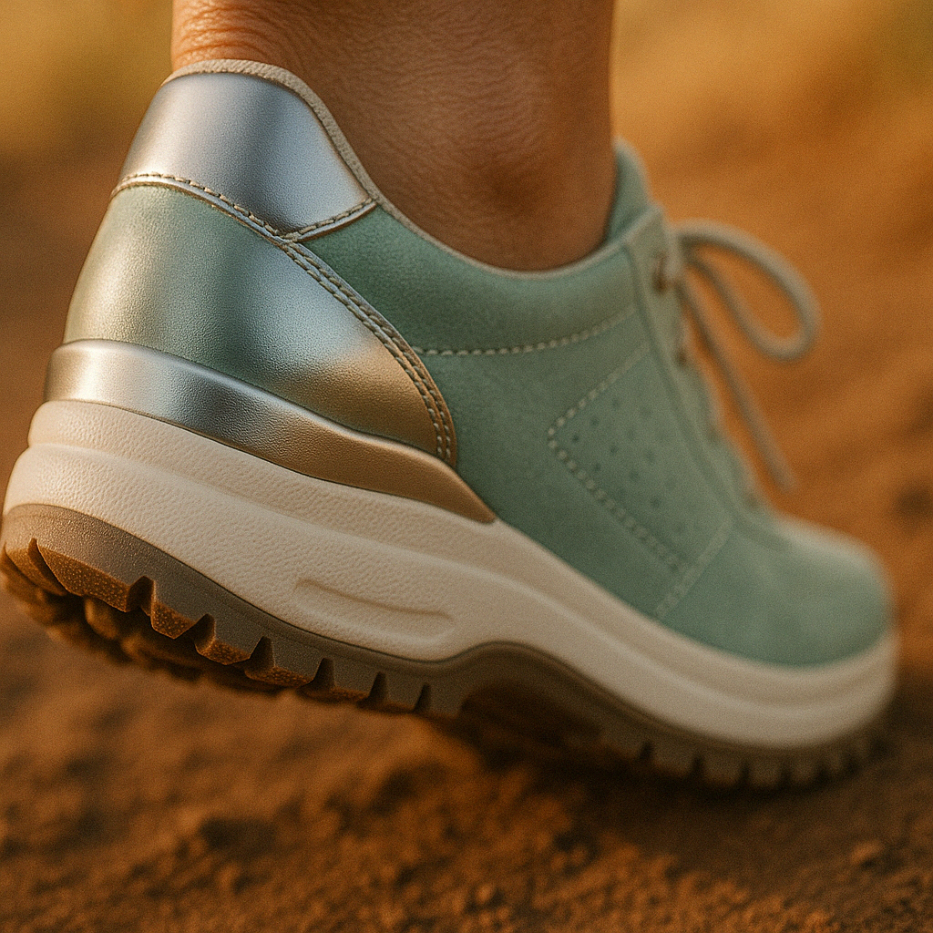 Chaussures de randonnée femme légères à lacets élastiques et zip 9