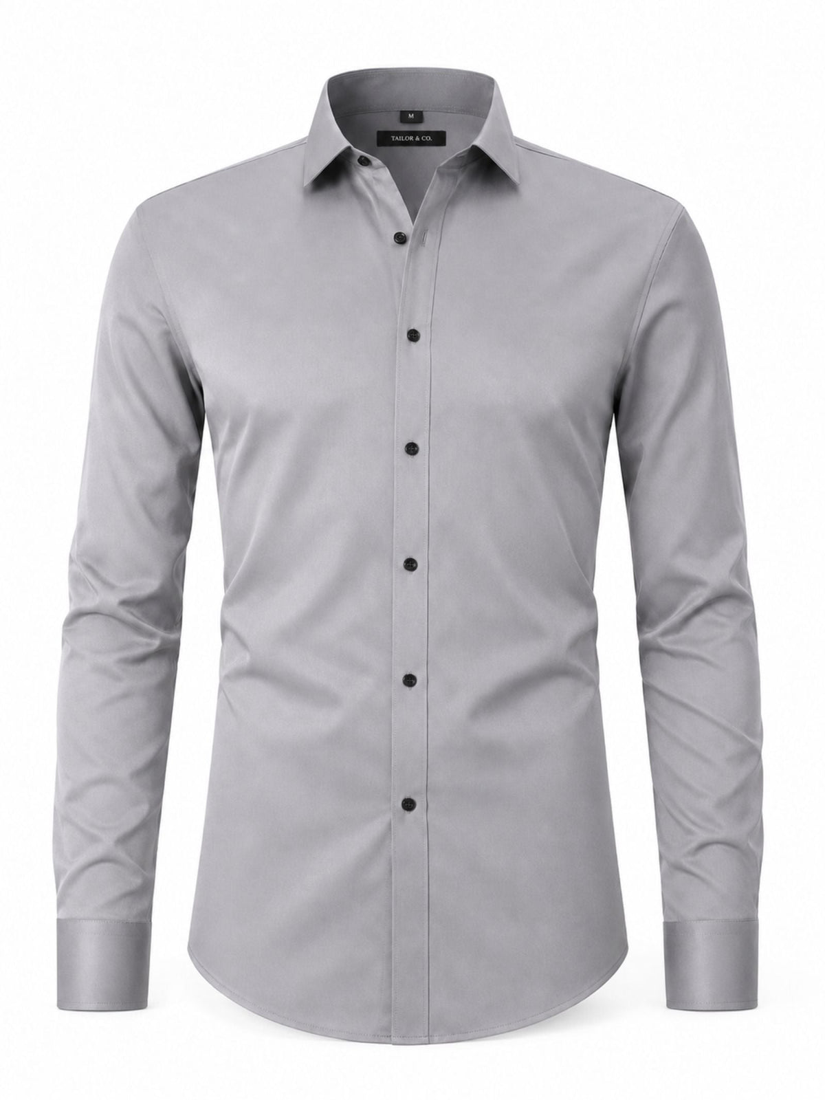 Chemise homme stretch à manches longues coupe cintrée 3