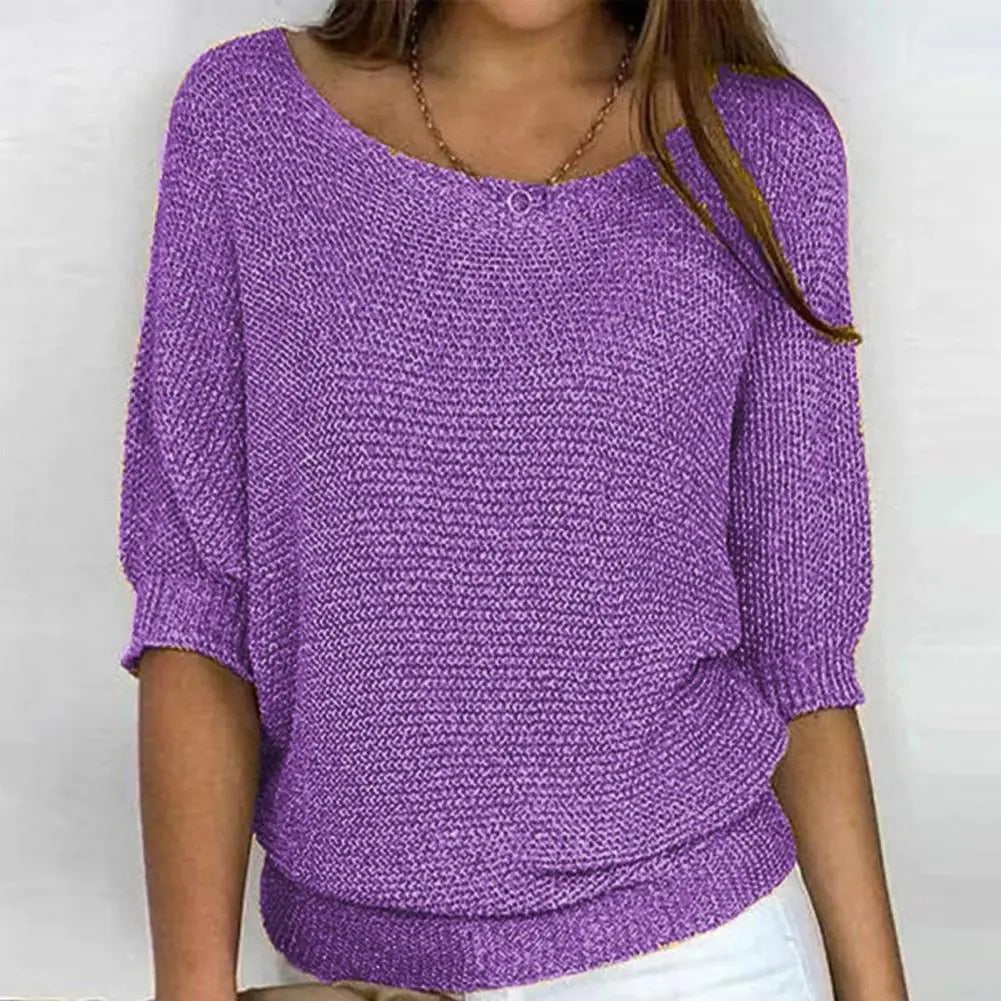 Chloé – Pull femme manches 3/4