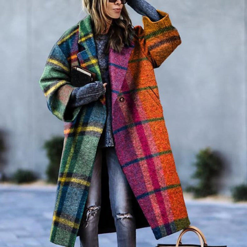 Claire – Manteau long femme automne
