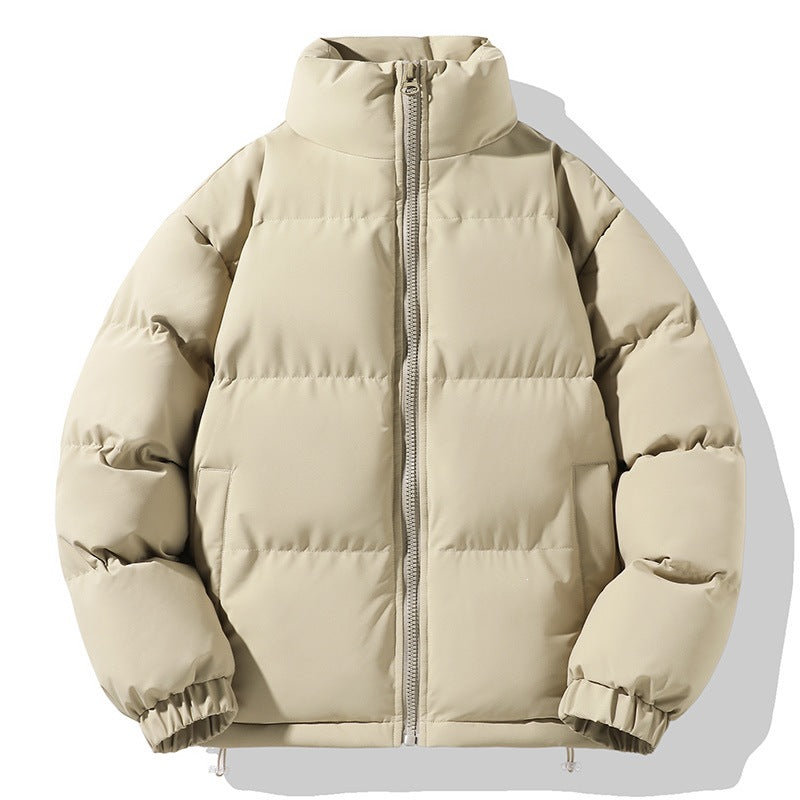 Doudoune femme à col montant matelassée coupe oversize 3