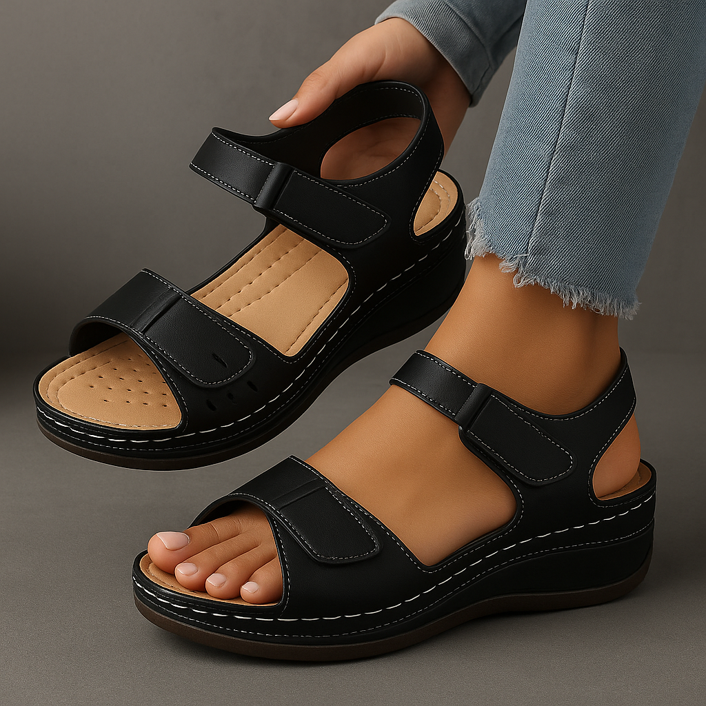 Bérénice – Sandales compensées femme