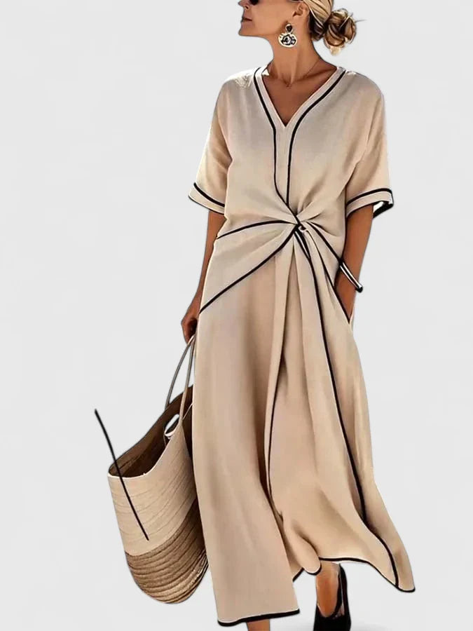 Thaëlle – Robe maxi élégante d’été femme