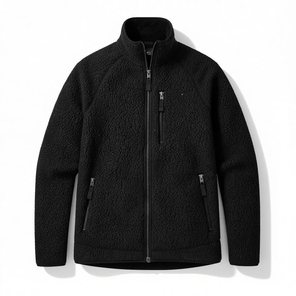 Rémi – Veste polaire chaude zippée d’hiver homme