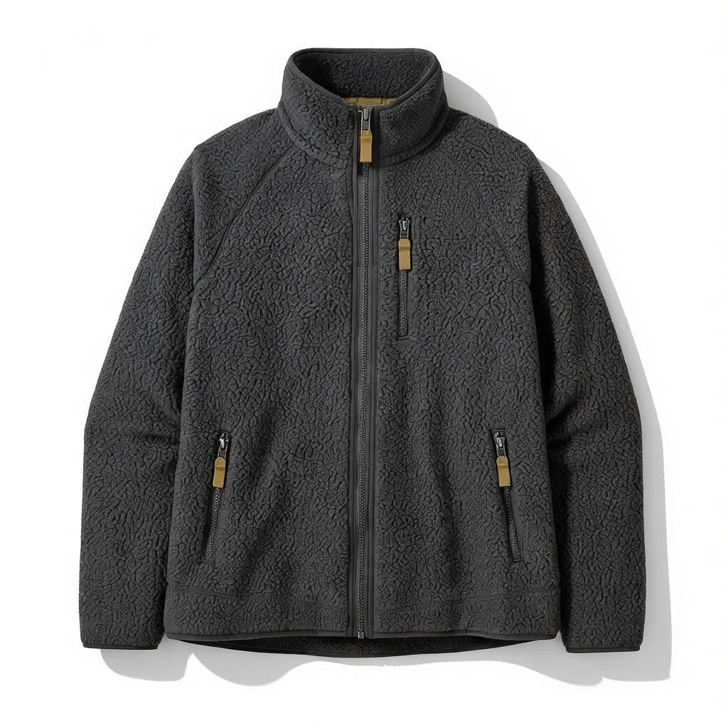 Rémi – Veste polaire chaude zippée d’hiver homme