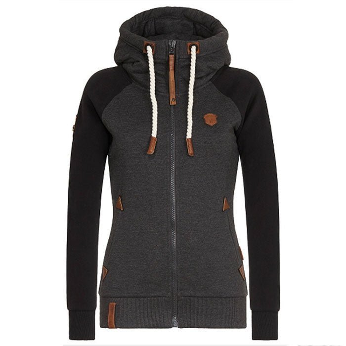 Clémence – Sweat à capuche femme zippé