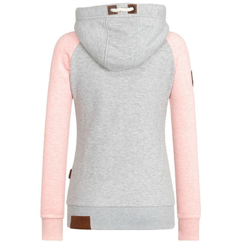 Clémence – Sweat à capuche femme zippé
