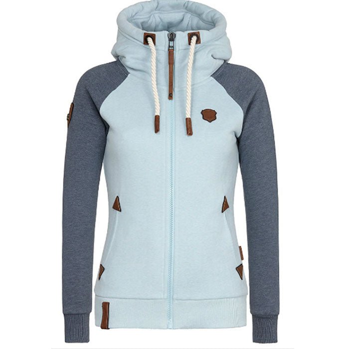 Clémence – Sweat à capuche femme zippé