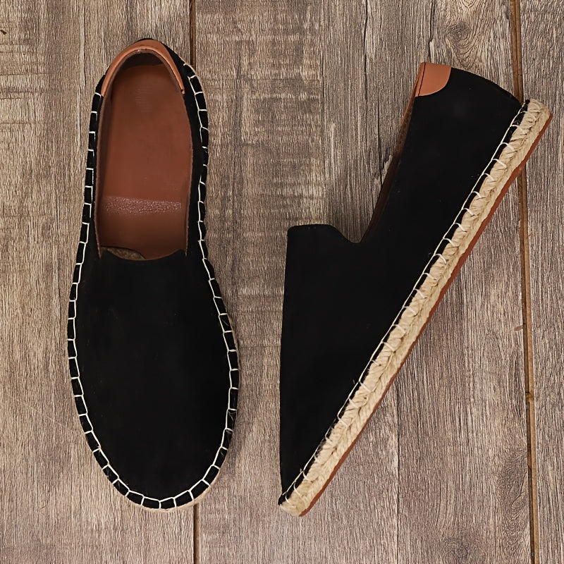 Mocassins homme en toile – confort léger et style estival artisanal