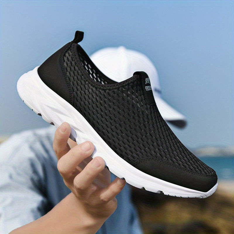 Baskets d'été pour homme slip-on légères avec bon maintien et confort au quotidien
