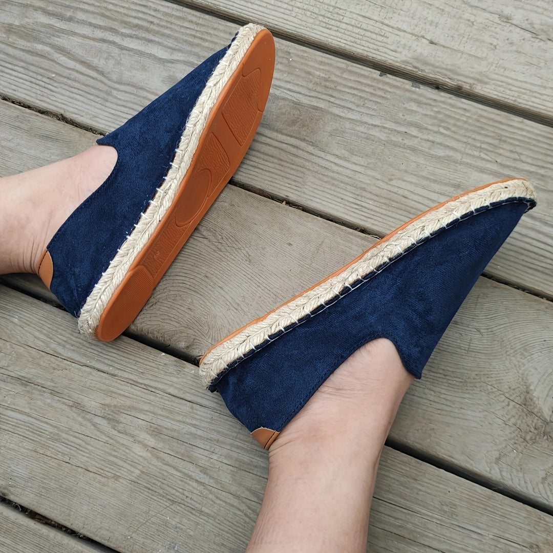 Mocassins homme en toile – confort léger et style estival artisanal