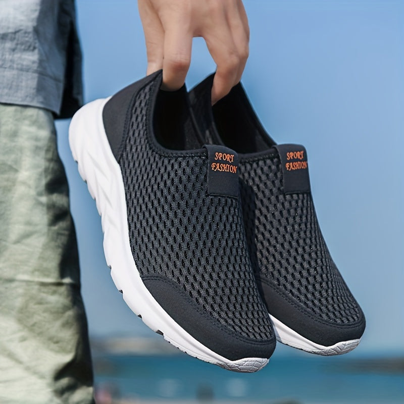 Baskets d'été pour homme slip-on légères avec bon maintien et confort au quotidien