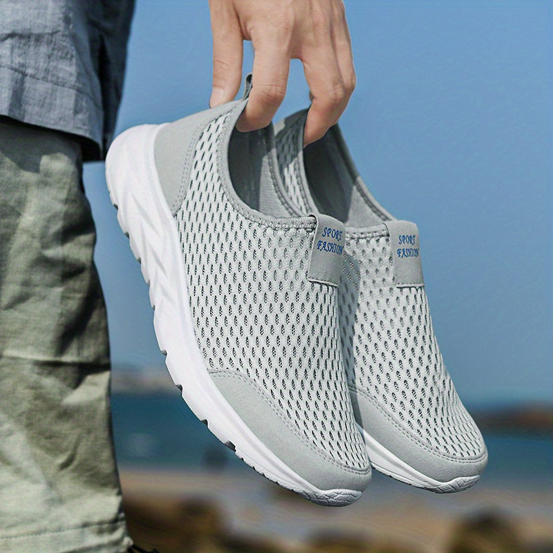 Baskets d'été pour homme slip-on légères avec bon maintien et confort au quotidien
