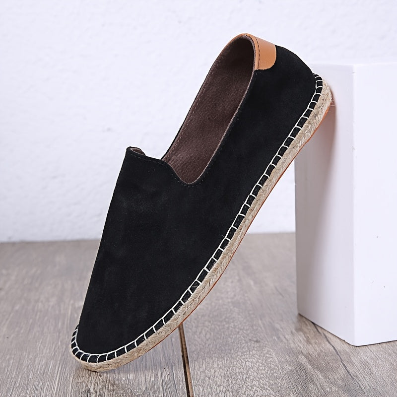 Mocassins homme en toile – confort léger et style estival artisanal