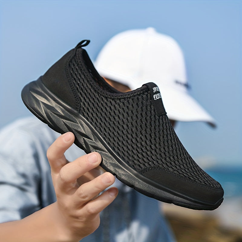 Baskets d'été pour homme slip-on légères avec bon maintien et confort au quotidien