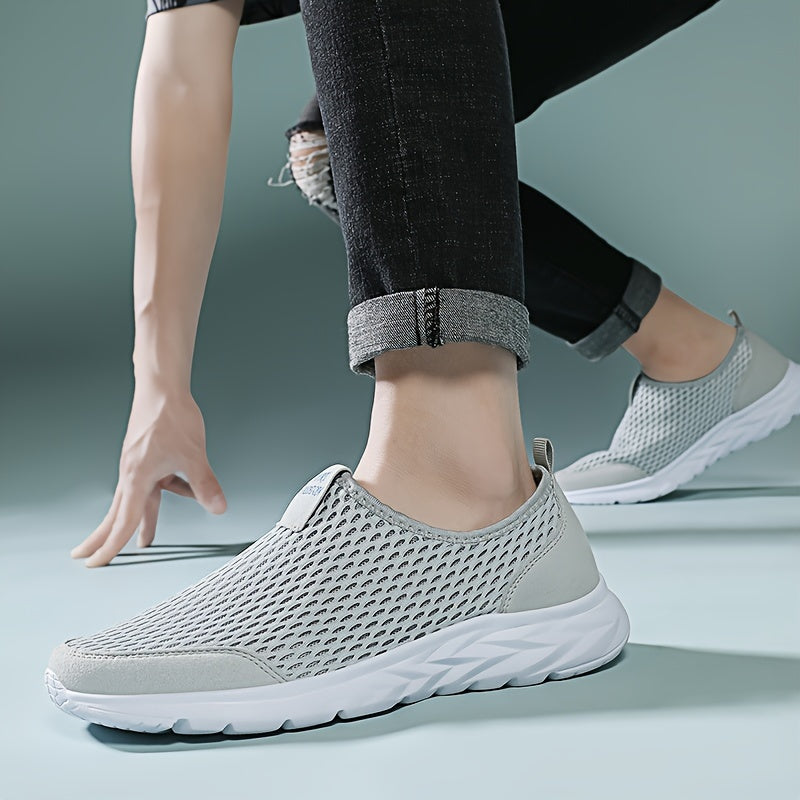 Baskets d'été pour homme slip-on légères avec bon maintien et confort au quotidien