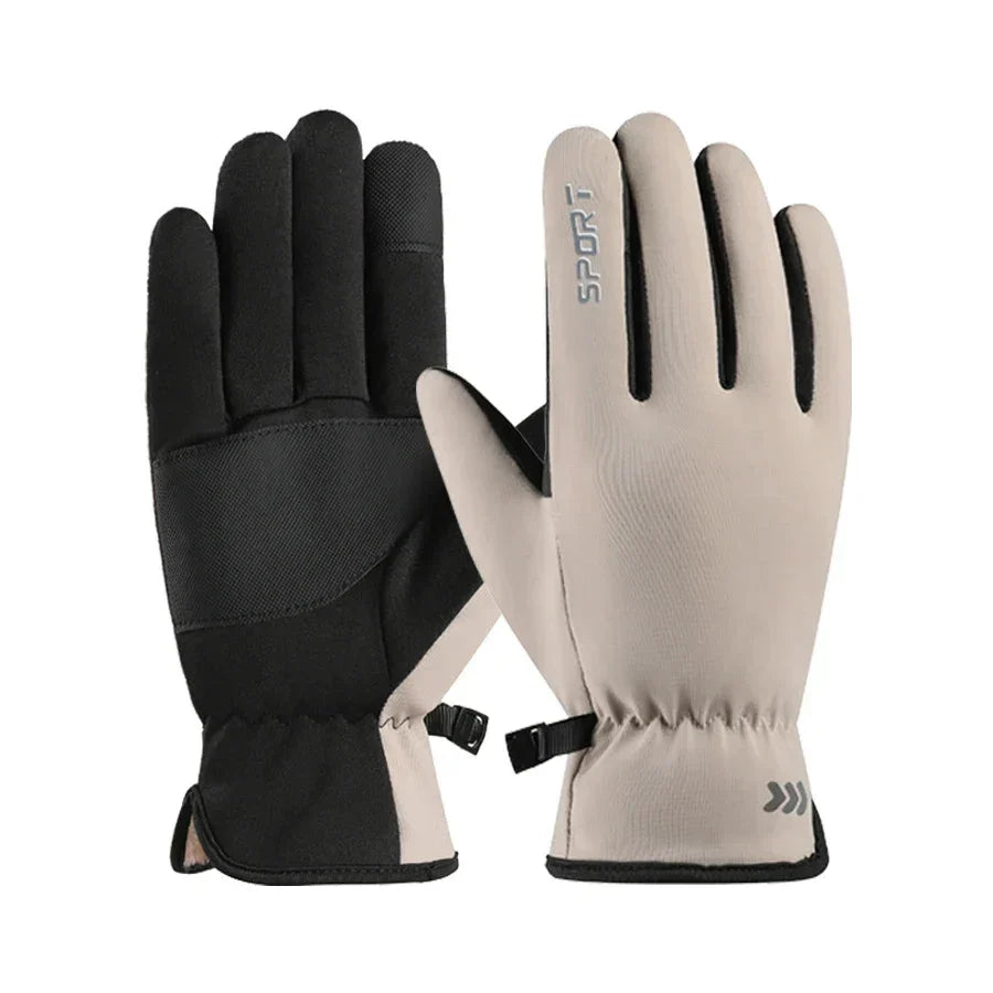 Gants de ski femme tactiles coupe-vent déperlants 1