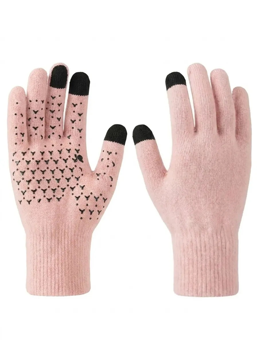 Gants tactiles en maille antidérapants 8