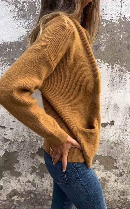 Gilet femme en maille douce et chaude au style intemporel 6