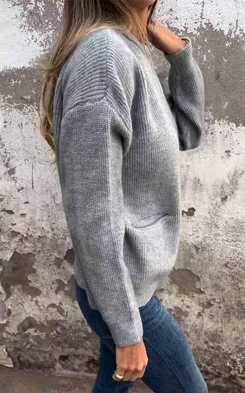 Gilet femme en maille douce et chaude au style intemporel 8