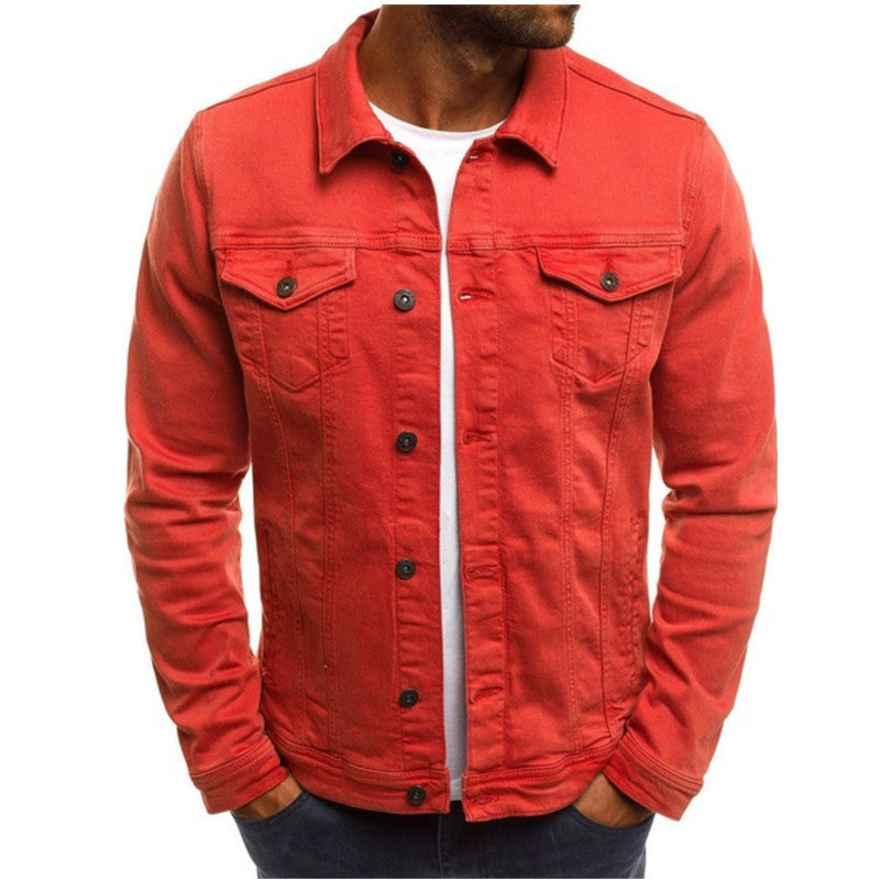 Gilet homme en jean décontracté 3