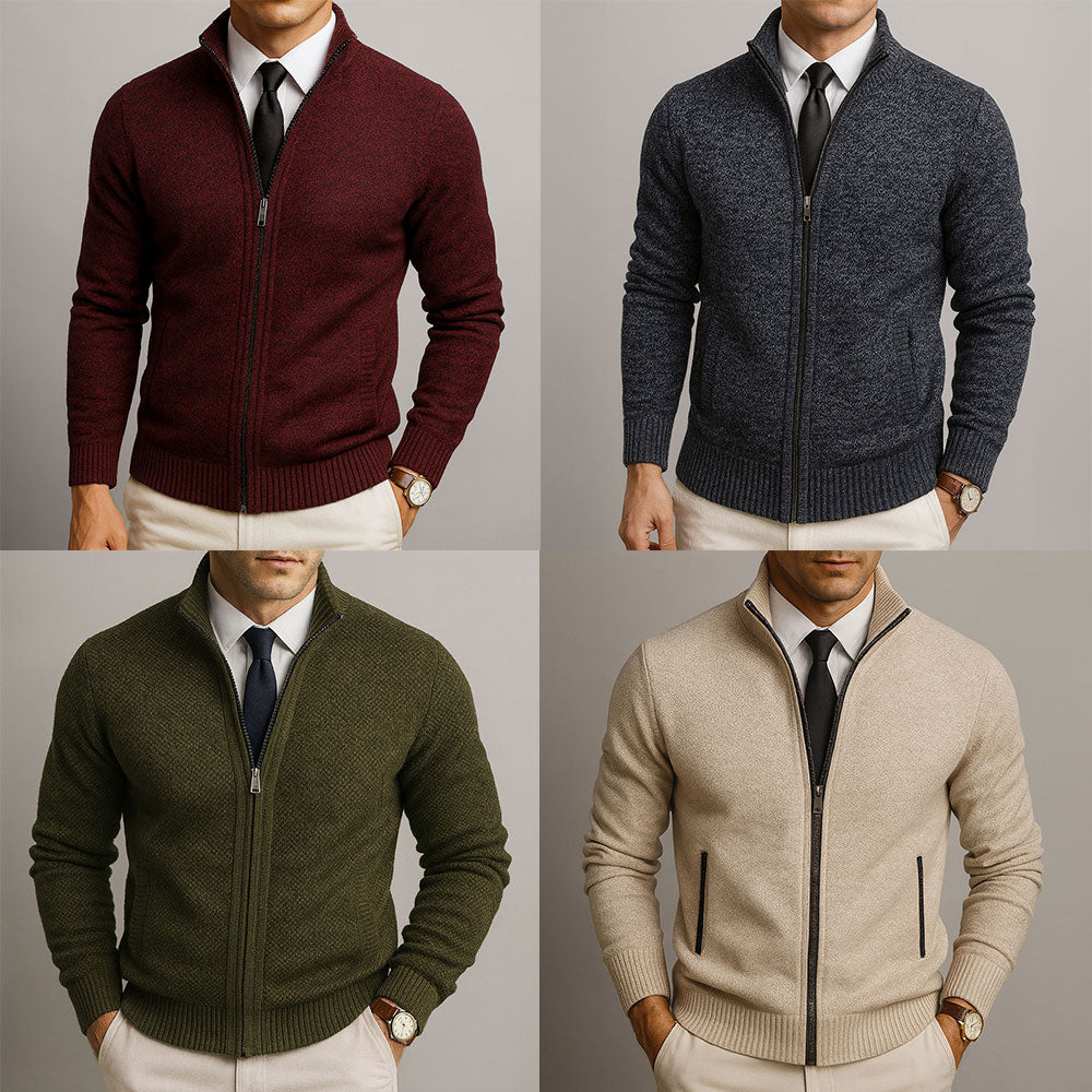 Gilet homme en laine mérinos à coupe structurée et lignes épurées 6