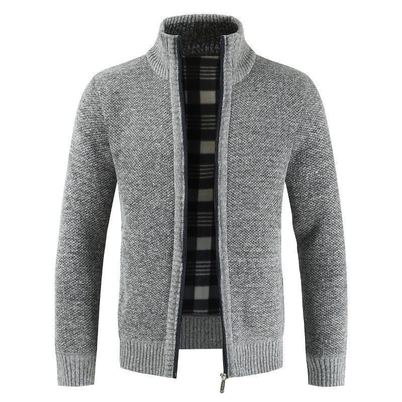 Gilet homme zippé avec doublure chaude et coupe classique 3