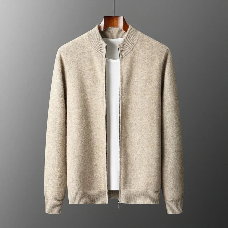 Gilet sans manches homme en maille de laine 1