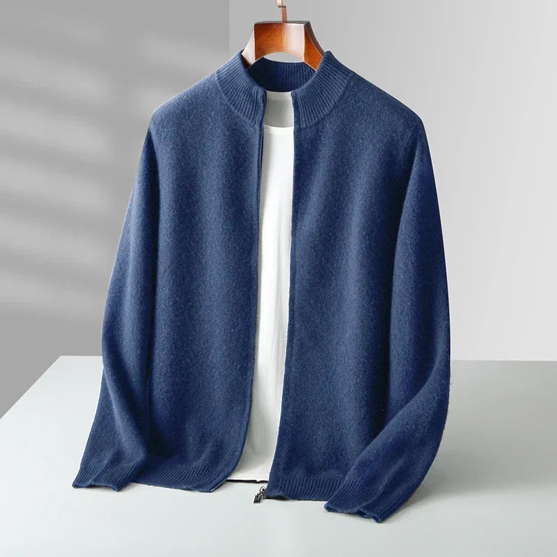 Gilet sans manches homme en maille de laine 8