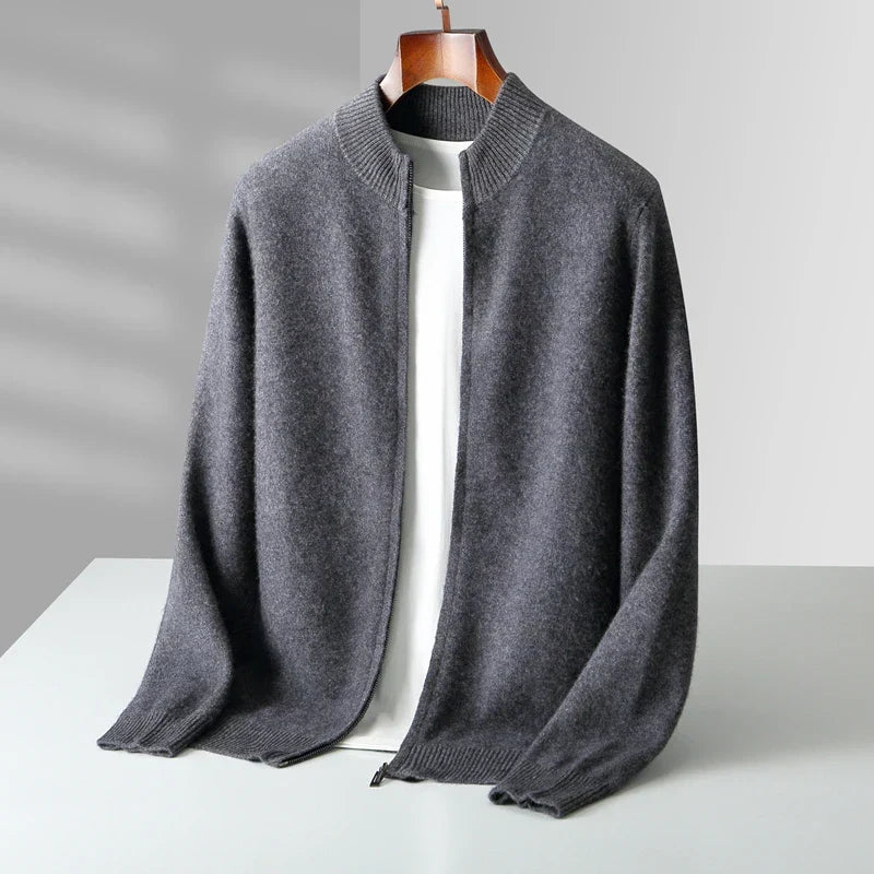 Gilet sans manches homme en maille de laine 9