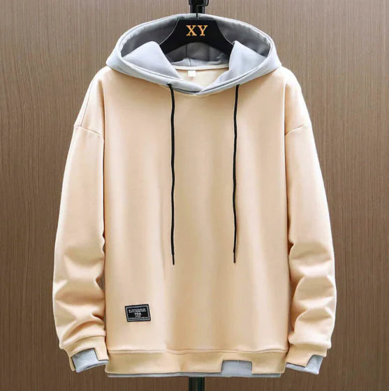 Maxime - Sweat à capuche bicolore homme