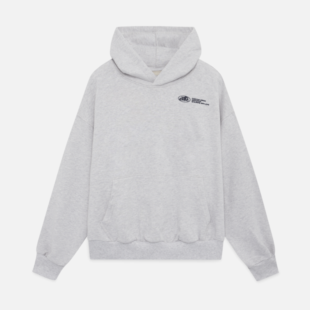 Chloé – Hoodie oversize avec imprimé “With Love” femme