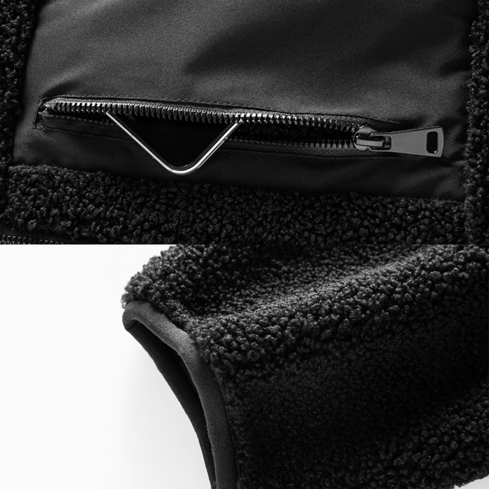 Clément – Veste polaire zippée d’hiver homme